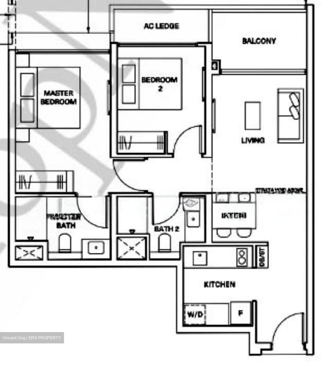 The Watergardens At Canberra (D27), Apartment #569605011